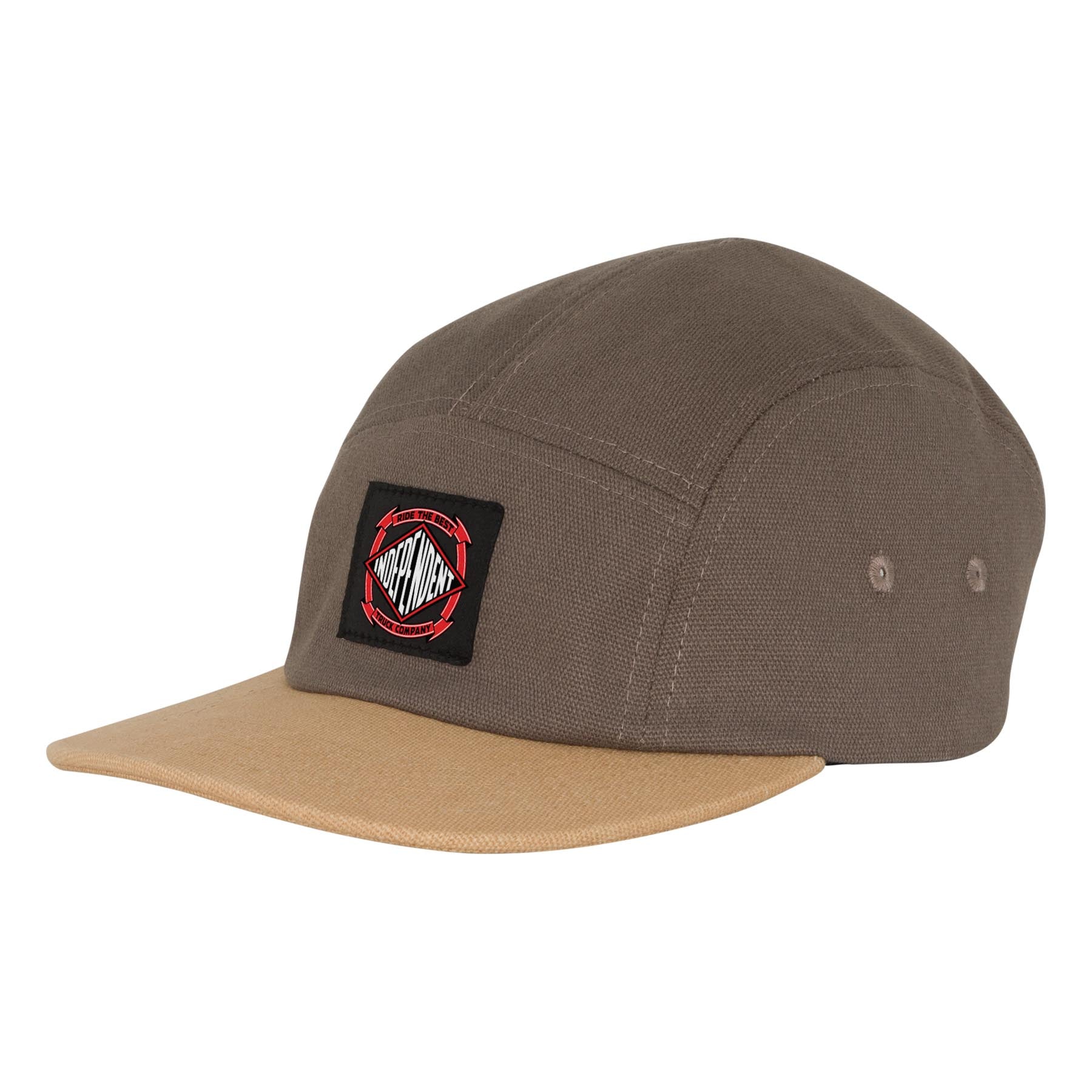 INDEPENDENT CAMP HAT SUMMIT SCROLL BLACK