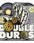 OJ WHEELS DOUBLE DURO BLACK/GREY 101A/95A (54MM) - The Drive Skateshop