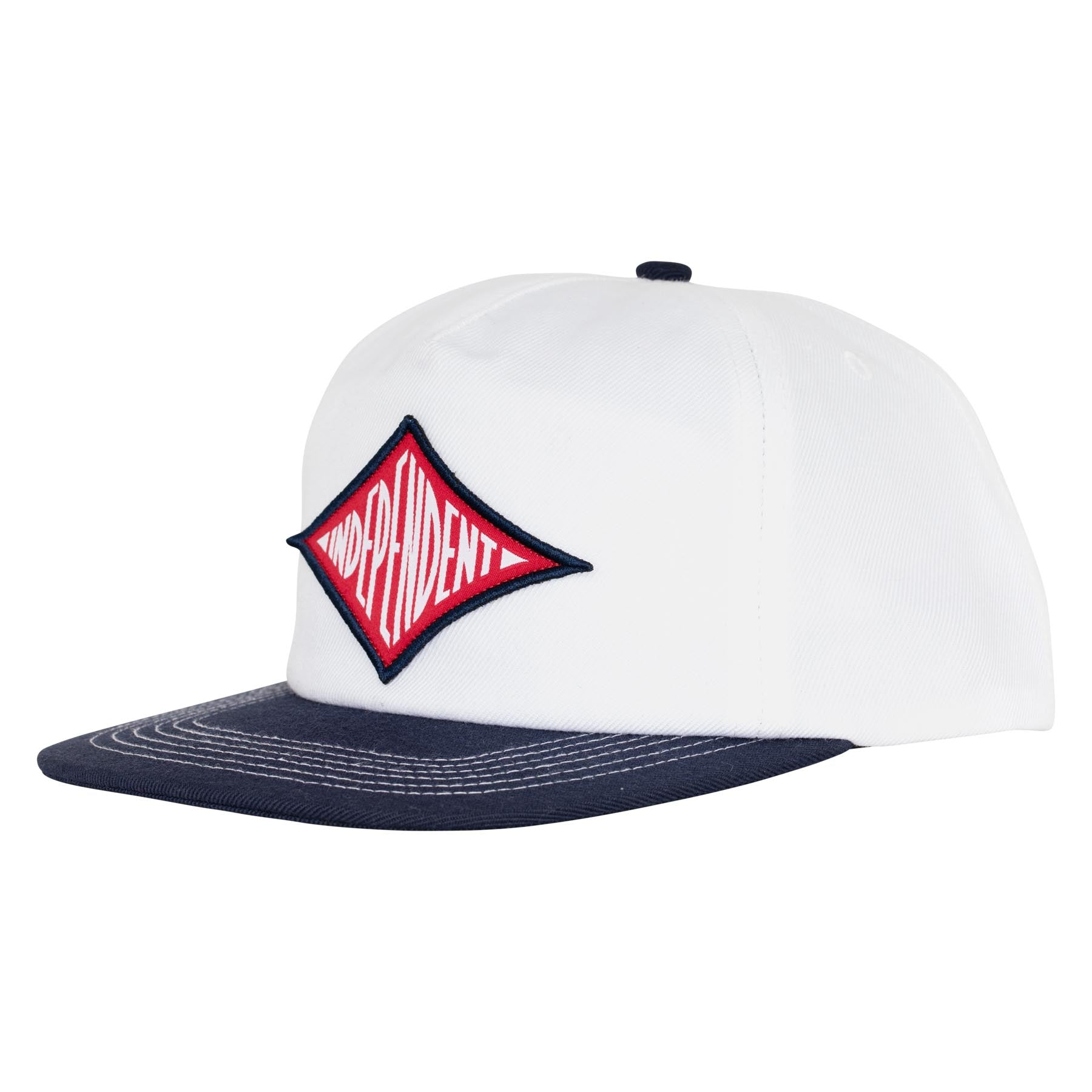 INDEPENDENT SNAPBACK RTB PILOT WHITE - The Drive Skateboard Shop