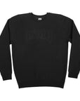 CREATURE MIRROR CREWNECK BLACK