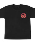 SANTA CRUZ YOUTH T-SHIRT RINGED SCREAMING FLAME - The Drive Skateboard Shop