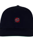 SANTA CRUZ SNAPBACK CRUZ LABEL BLACK