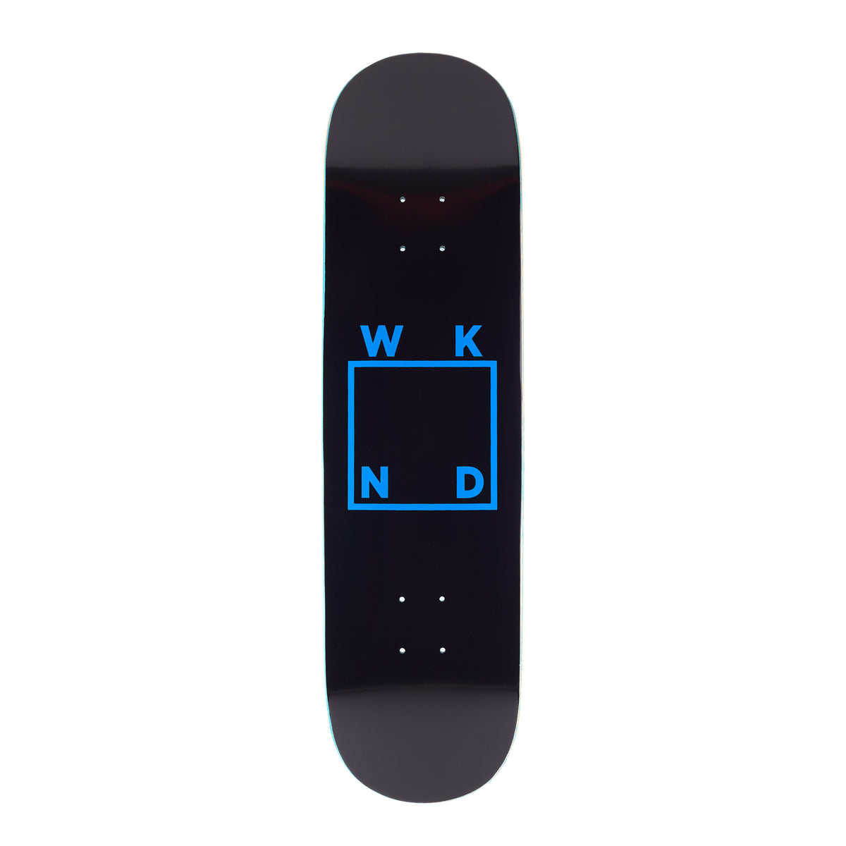 WKND DECK LOGO BLACK (8.375")