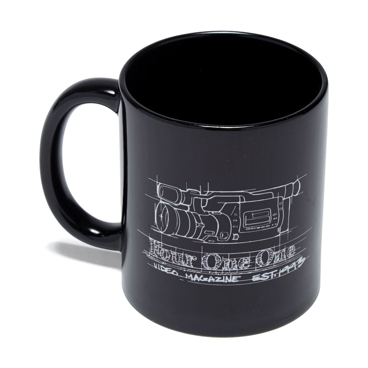 HERITAGE 411 VX MUG BLACK - The Drive Skateboard Shop