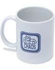 HERITAGE 411 CHAOS MUG WHITE - The Drive Skateboard Shop