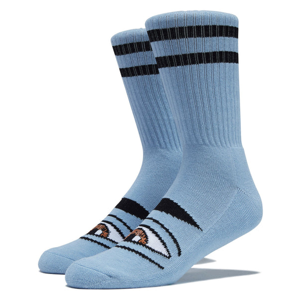 TOY MACHINE SOCKS SECT EYE BABY BLUE