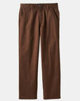 BRIXTON CHOICE CHINO RELAXED PANT PINECONE BROWN