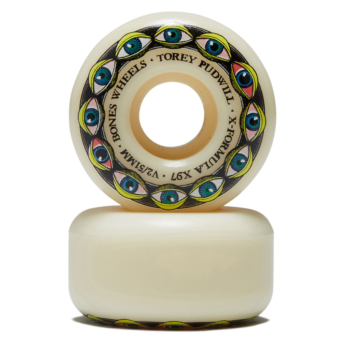 BONES WHEELS X-FORMULA TOREY PUDWILL FRYING EYES V2 LOCKS 97A (51MM/53MM)