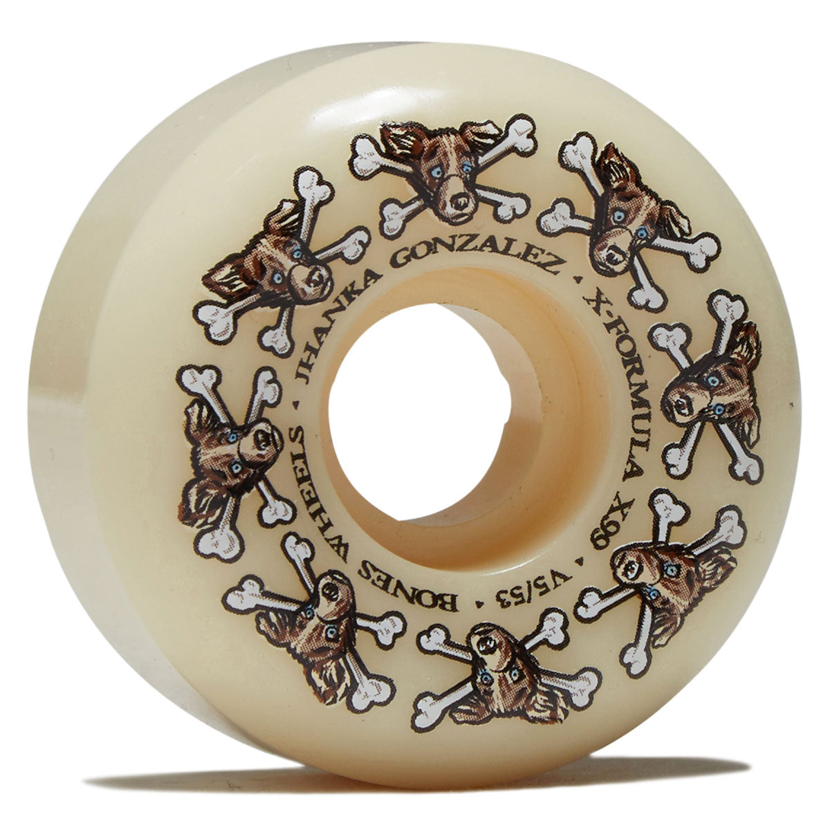 BONES WHEELS X-FORMULA JHANKA VATO DOG V5 SIDECUTS 99A (53MM/54MM)