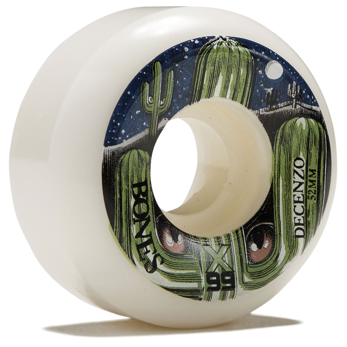 BONES WHEELS DECENZO CAT EYE CACTI 99A X-FORMULA V5 SIDECUT (52MM) - The Drive Skateshop