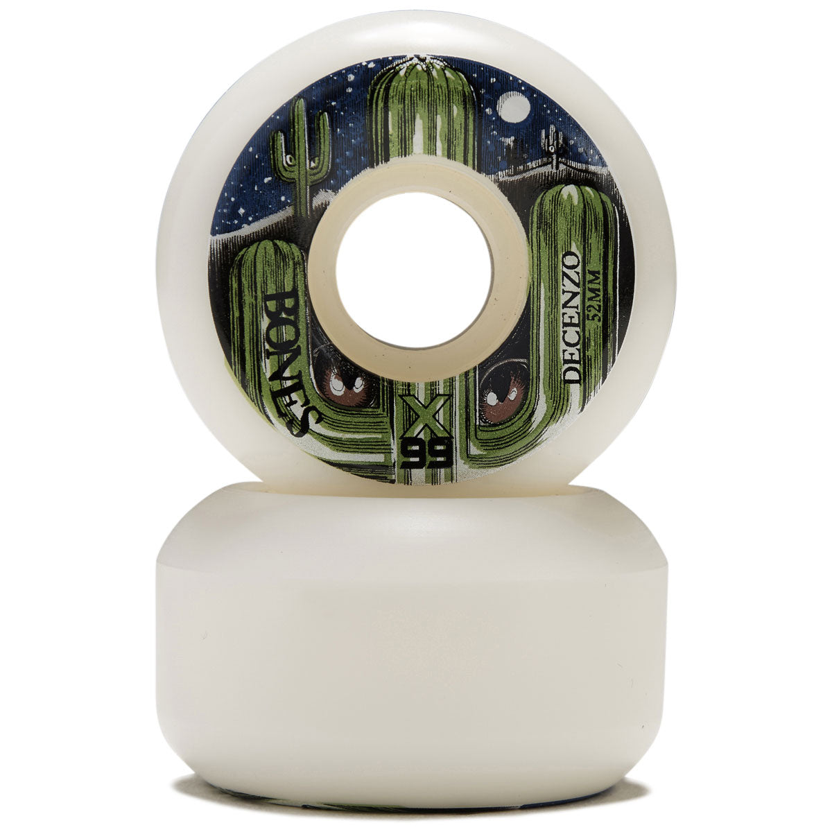 BONES WHEELS DECENZO CAT EYE CACTI 99A X-FORMULA V5 SIDECUT (52MM) - The Drive Skateshop
