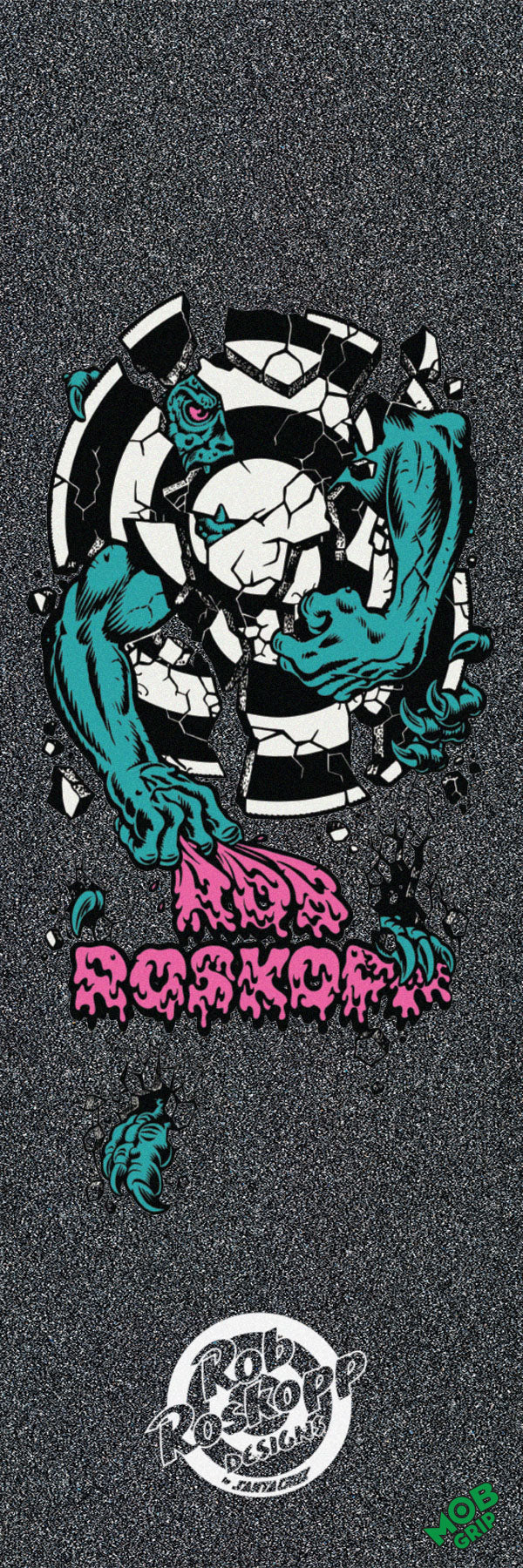 MOB GRIP TAPE SHEET SANTA CRUZ ROSKOPP (11") - The Drive Skateboard Shop