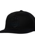 SPITFIRE BIGHEAD SNAPBACK BLACK/BLACK - The Drive Skateboard Shop