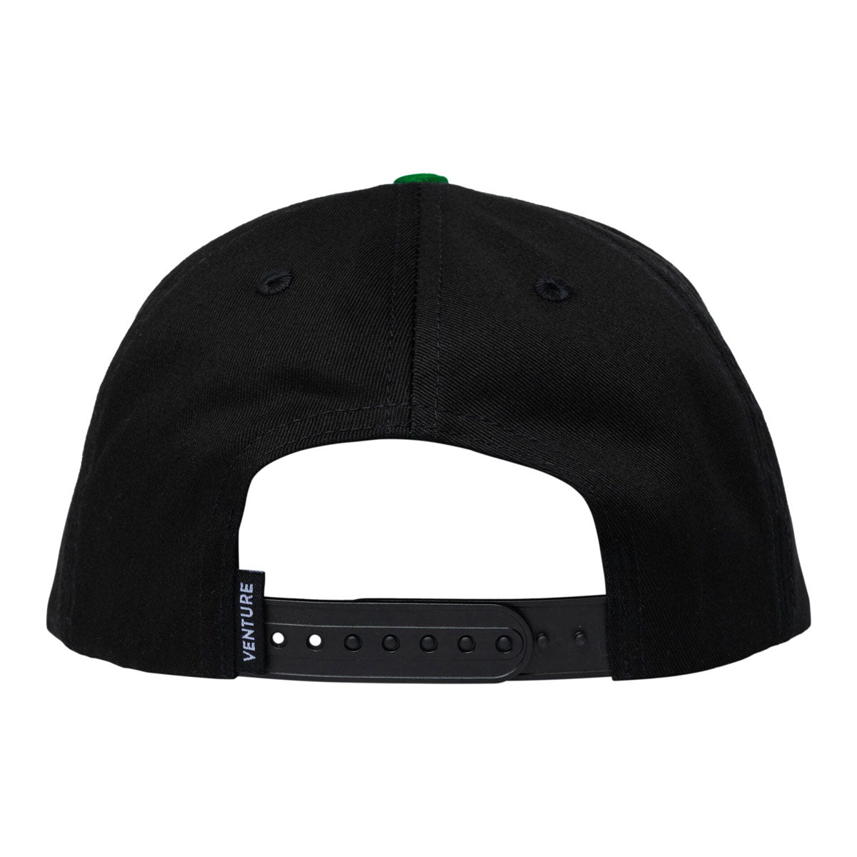 VENTURE BASIC 92&#39; SNAPBACK BLACK/GREEN - The Drive Skateboard Shop