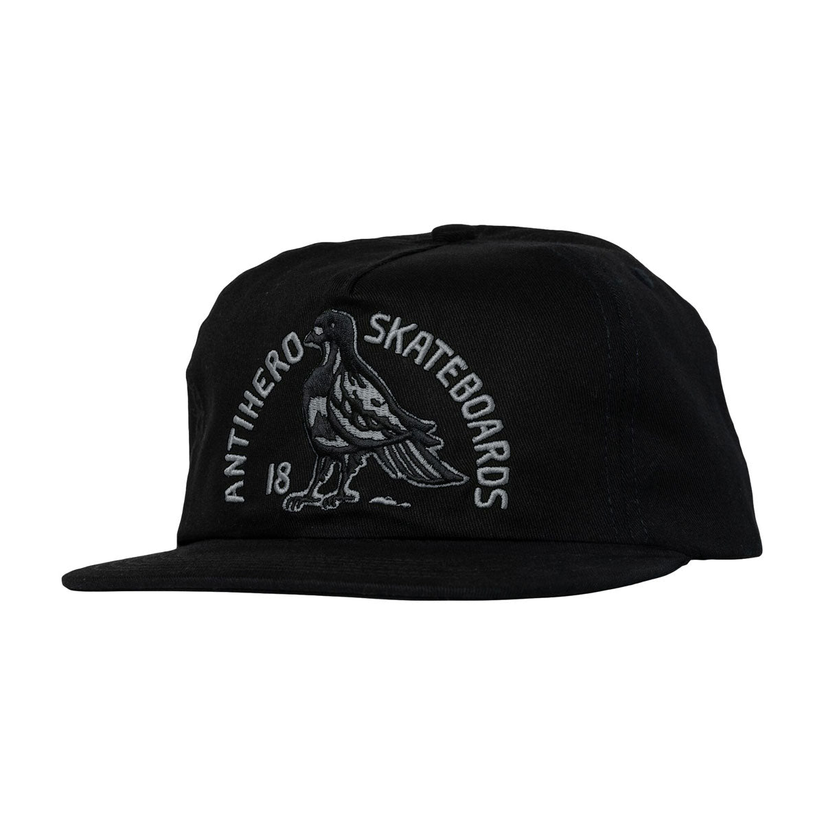 ANTIHERO CLUBHOUSE SNAPBACK BLACK/GREY - The Drive Skateboard Shop