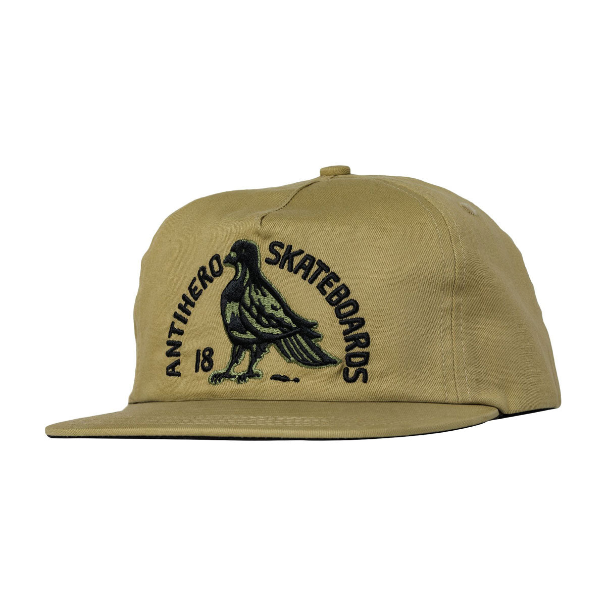 ANTIHERO CLUBHOUSE SNAPBACK TAN/BLACK - The Drive Skateboard Shop