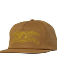 ANTIHERO BASIC EAGLE SNAPBACK BROWN/GUM - The Drive Skateboard Shop