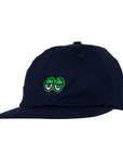 KROOKED EYES STRAPBACK NAVY/GREEN - The Drive Skateboard Shop