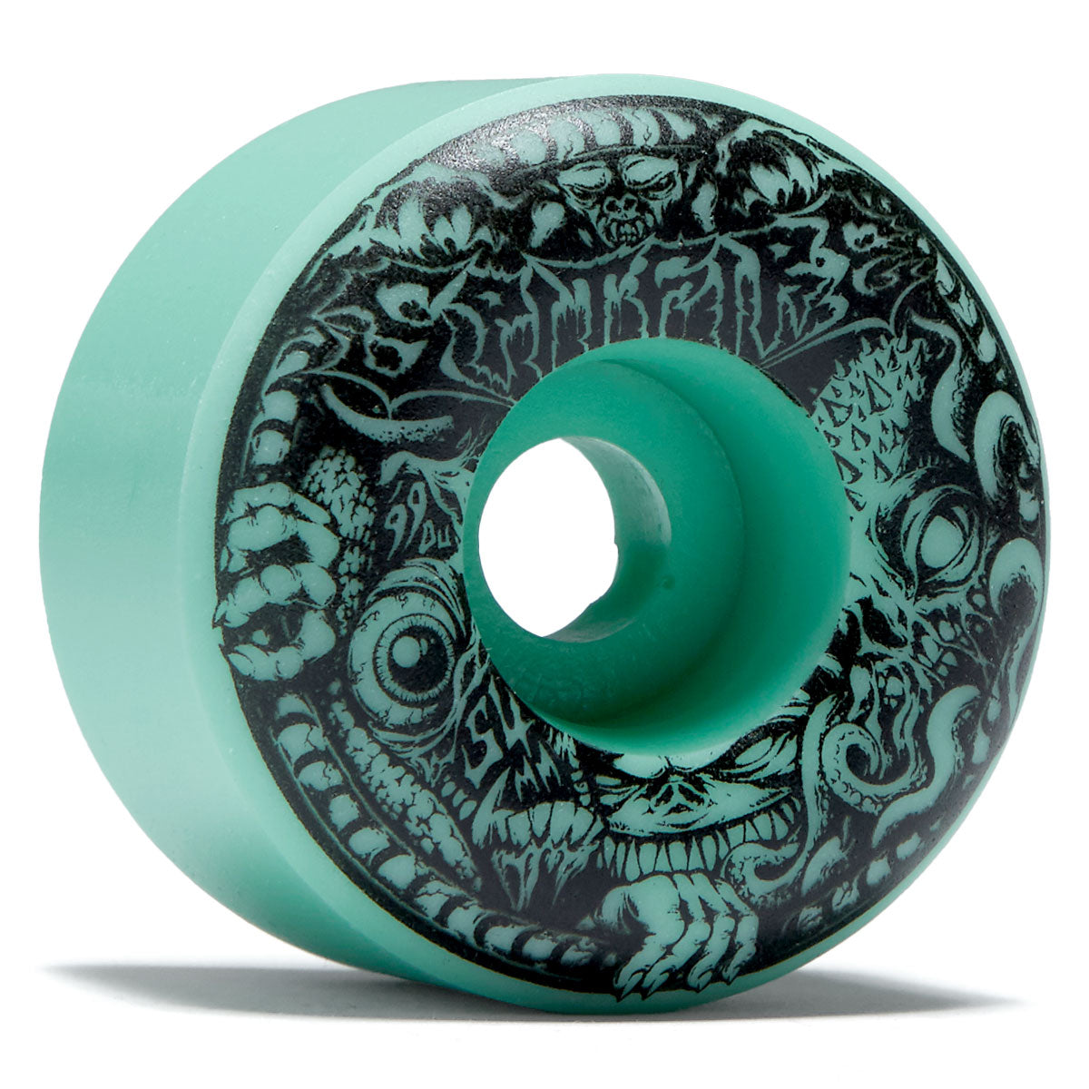 SPITFIRE WHEELS FORMULA FOUR RADIAL FULL DEMON GATE GLOW (54MM)