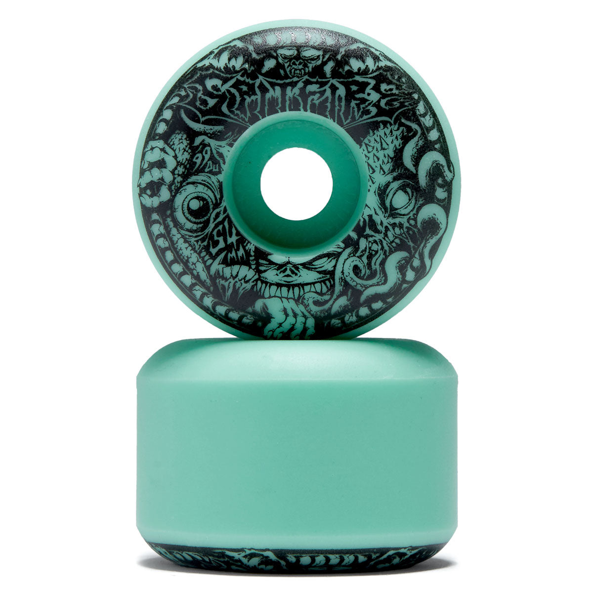 SPITFIRE WHEELS FORMULA FOUR RADIAL FULL DEMON GATE GLOW 99A (54MM) - The Drive Skateboard Shop