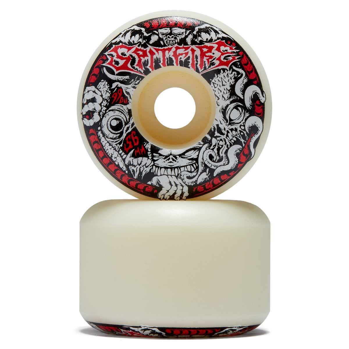 SPITFIRE WHEELS FORMULA FOUR RADIAL FULL DEMON GATE 99A (56MM) - The Drive Skateboard Shop