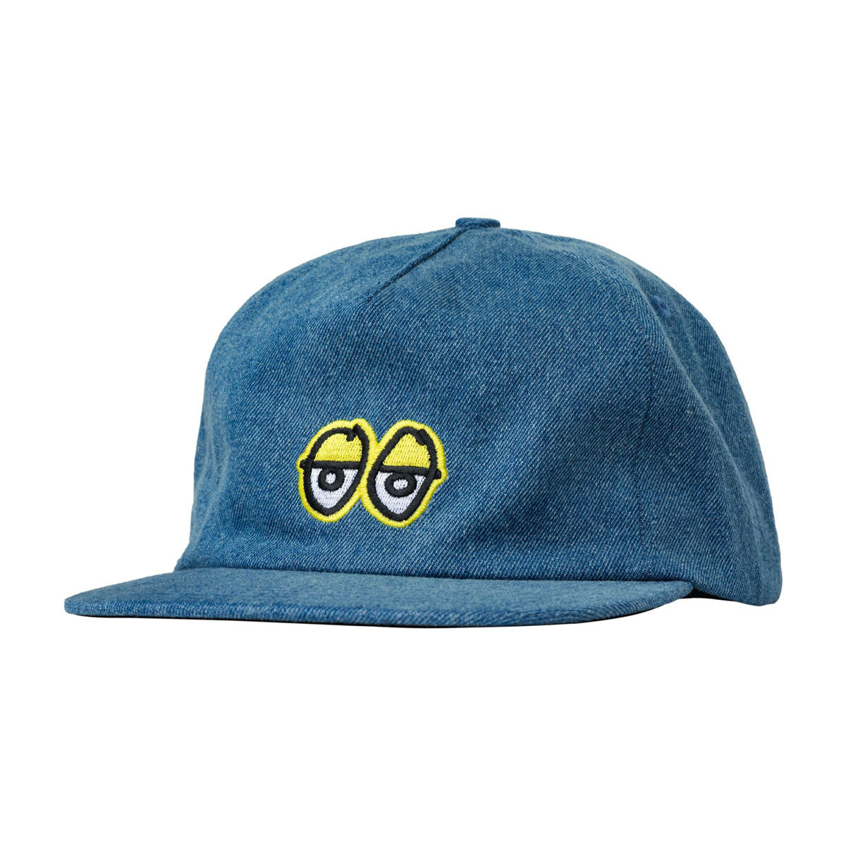 KROOKED EYES SNAPBACK DENIM/YELLOW