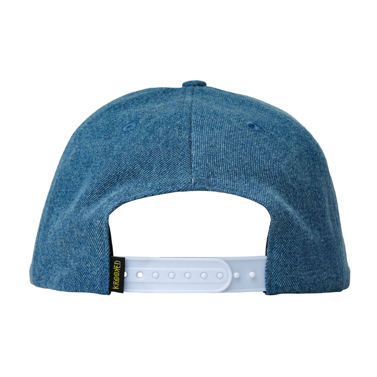 KROOKED EYES SNAPBACK DENIM/YELLOW - The Drive Skateboard Shop