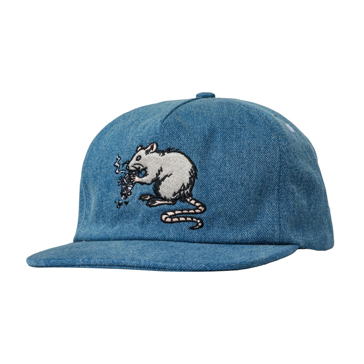 REAL STREET CLEANER SNAPBACK DENIM/YELLOW