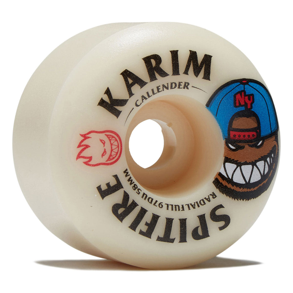 SPITFIRE WHEELS FORMULA FOUR BURN SQUAD KARIM CALLENDER RADIAL FULL 97A (58MM)
