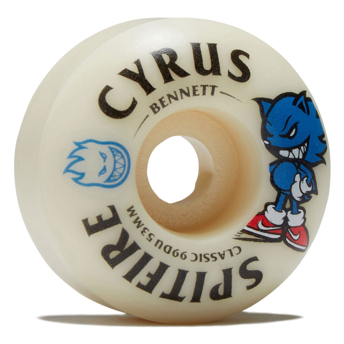 SPITFIRE WHEELS FORMULA FOUR BURN SQUAD CYRUS BENNET CLASSIC 99A (53MM)