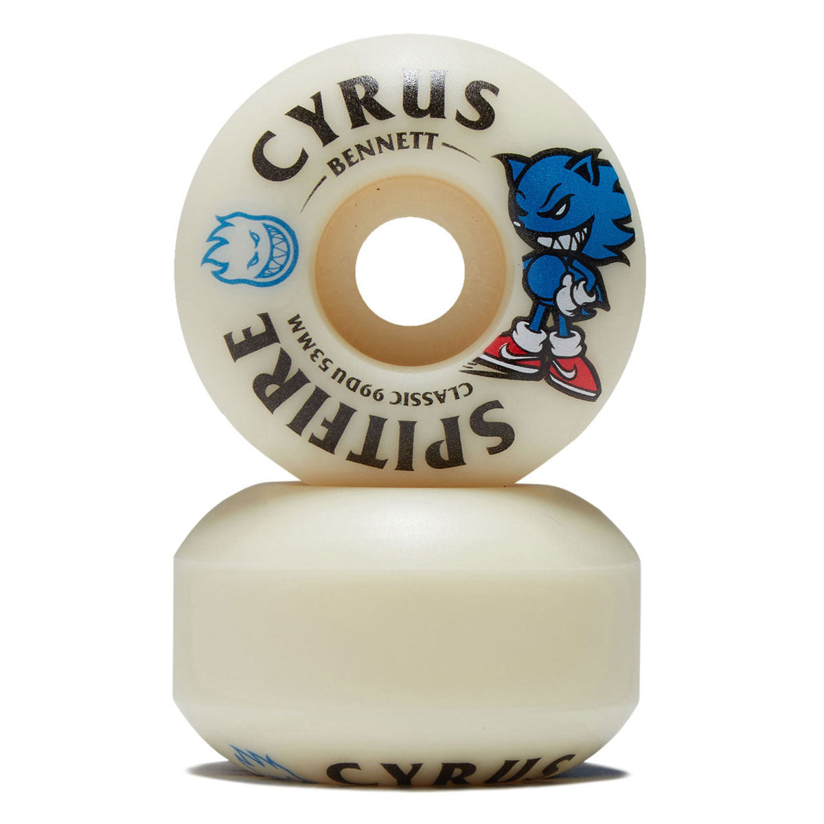 SPITFIRE WHEELS FORMULA FOUR BURN SQUAD CYRUS BENNET CLASSIC 99A (53MM) - The Drive Skateboard Shop