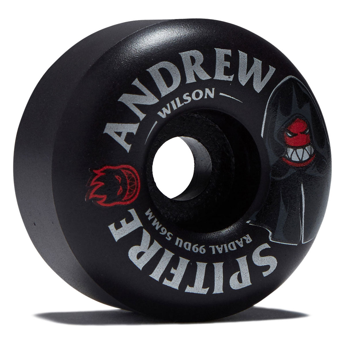 SPITFIRE WHEELS FORMULA FOUR BURN SQUAD ANDREW WILSON RADIAL BLACK 99A (56MM)