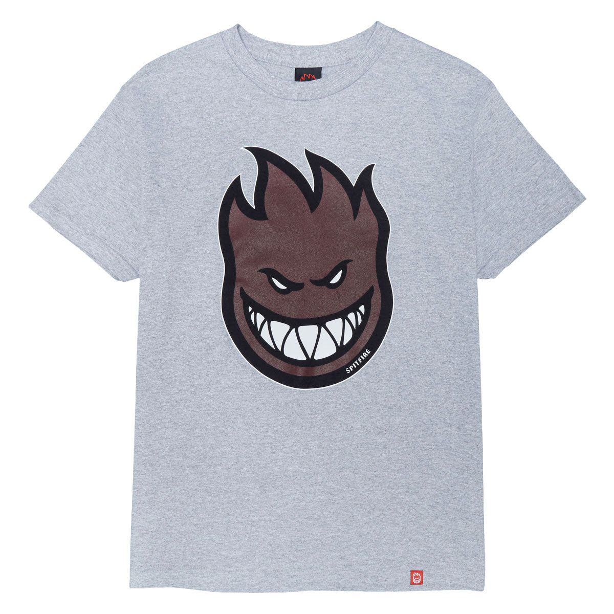 SPITFIRE BIGHEAD FILL TEE HEATHER GREY