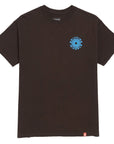 SPITFIRE CLASSIC 87 SWIRL FILL TEE DARK CHOCOLATE
