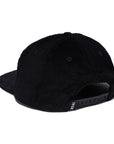 REAL OVAL SNAPBACK BLACK/BLACK