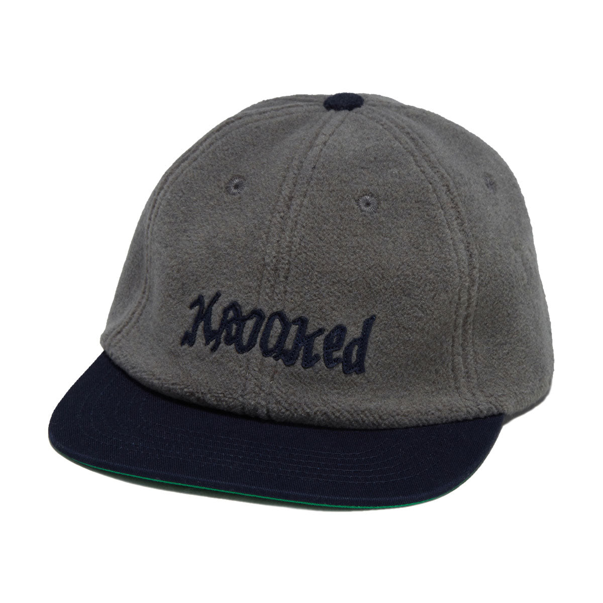 KROOKED DOUBLE OK SCRIPT SNAPBACK GREY/NAVY