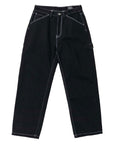 KROOKED SUN HEART CARPENTER PANT BLACK