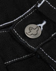 KROOKED SUN HEART CARPENTER PANT BLACK