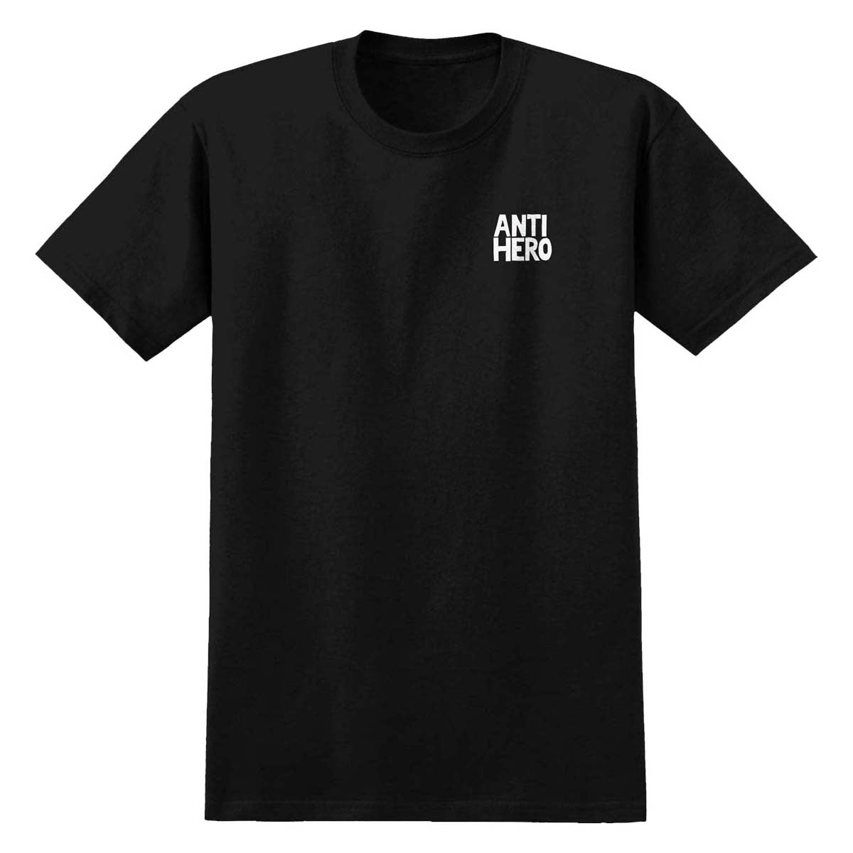 ANTIHERO BA FIRST RINGSPUN T-SHIRT BLACK