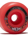 SPITFIRE WHEELS FORMULA FOUR SOLF SLIDERS RADIAL PINK 93A (54MM)