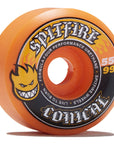 SPITFIRE WHEELS FORMULA FOUR CONICAL ORANGE 99A (55MM)