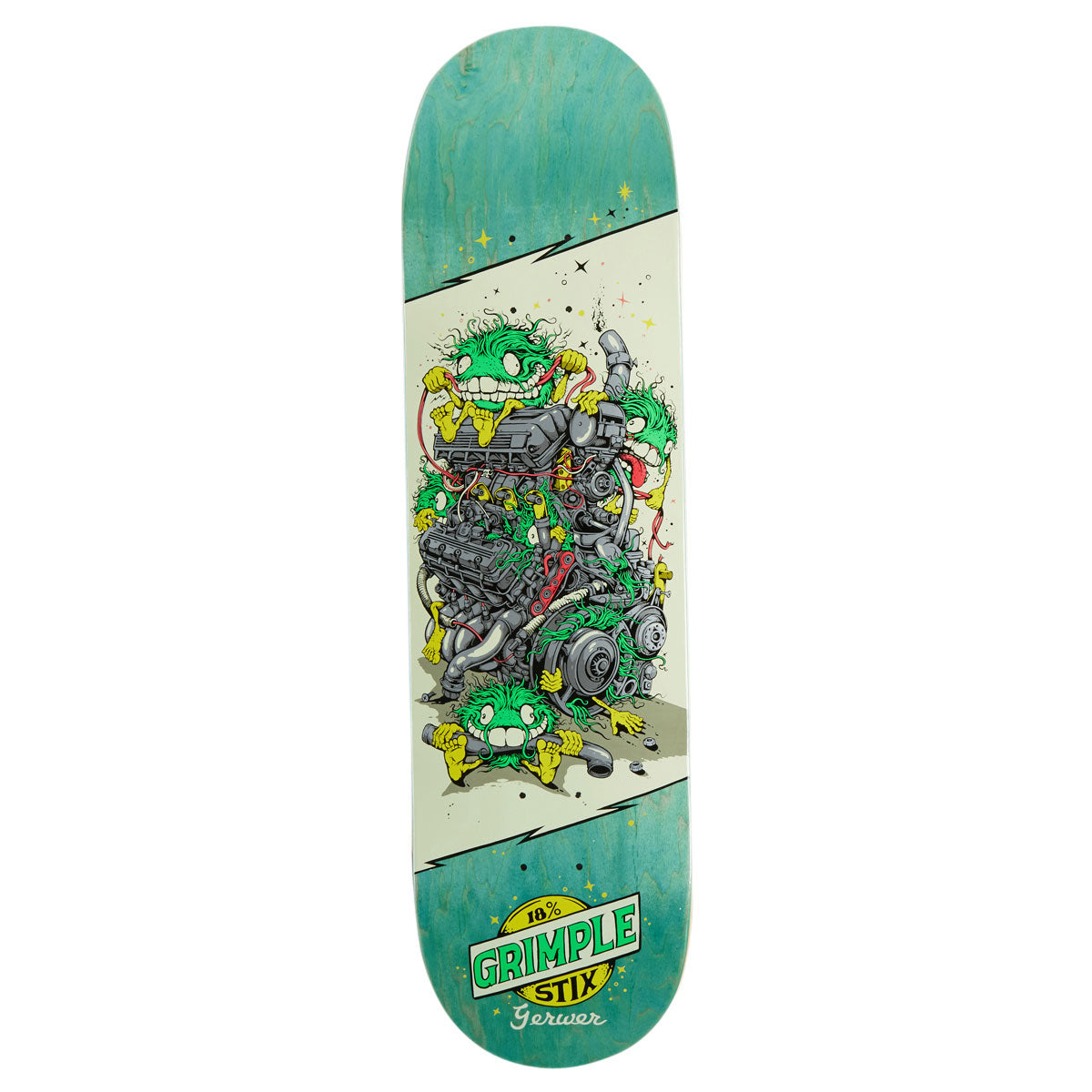 ANTIHERO DECK GERWER GRIMPLESTIX REVS (8.28")