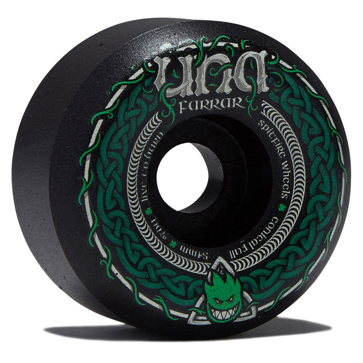 SPITFIRE WHEELS FORMULA FOUR UNA TRINITY CONICAL FULL BLACK 97D (54MM)
