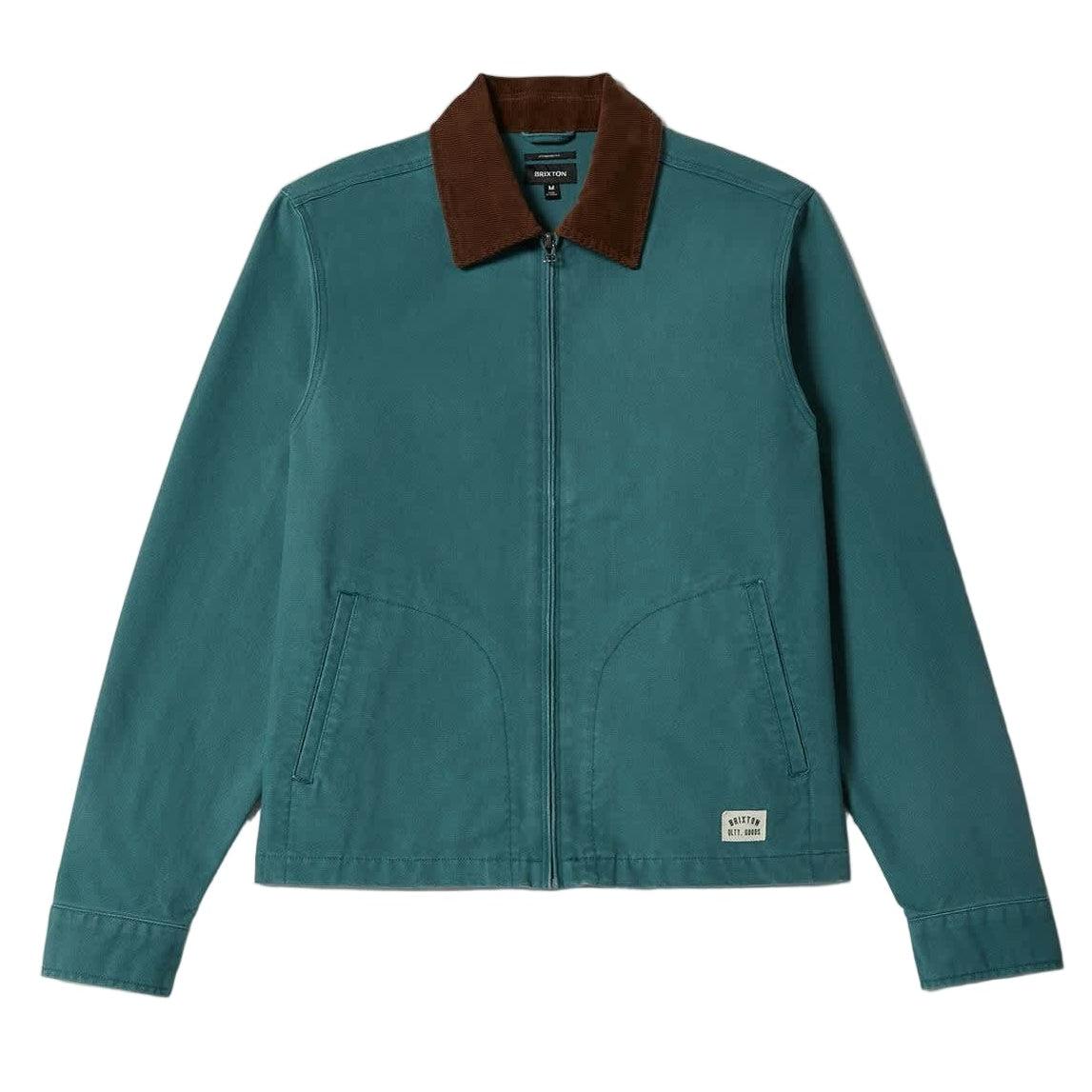 BRIXTON MECHANIC GARAGE ZIP JACKET NIGHT SAGE