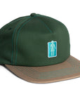 GIRL LOVER OG 5 PANEL HAT FOREST GREEN