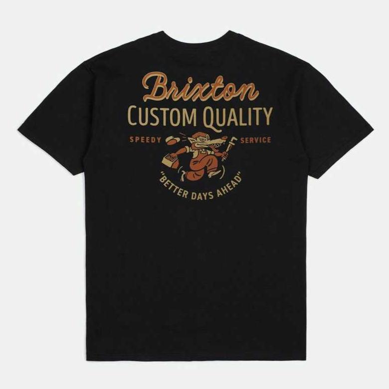 BRIXTON BETTER DAYS S/S T-SHIRT BLACK