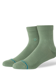 STANCE SOCKS - ICON QUARTER SAGE
