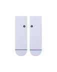 STANCE SOCKS - ICON QUARTER WHITE - The Drive Skateboard Shop