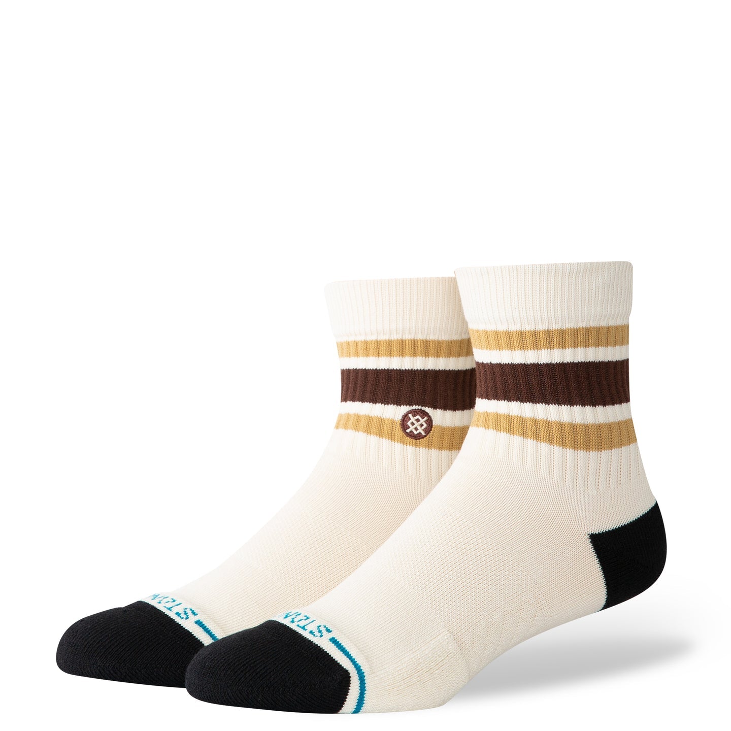 STANCE SOCKS BOYD QUARTER DARK BROWN