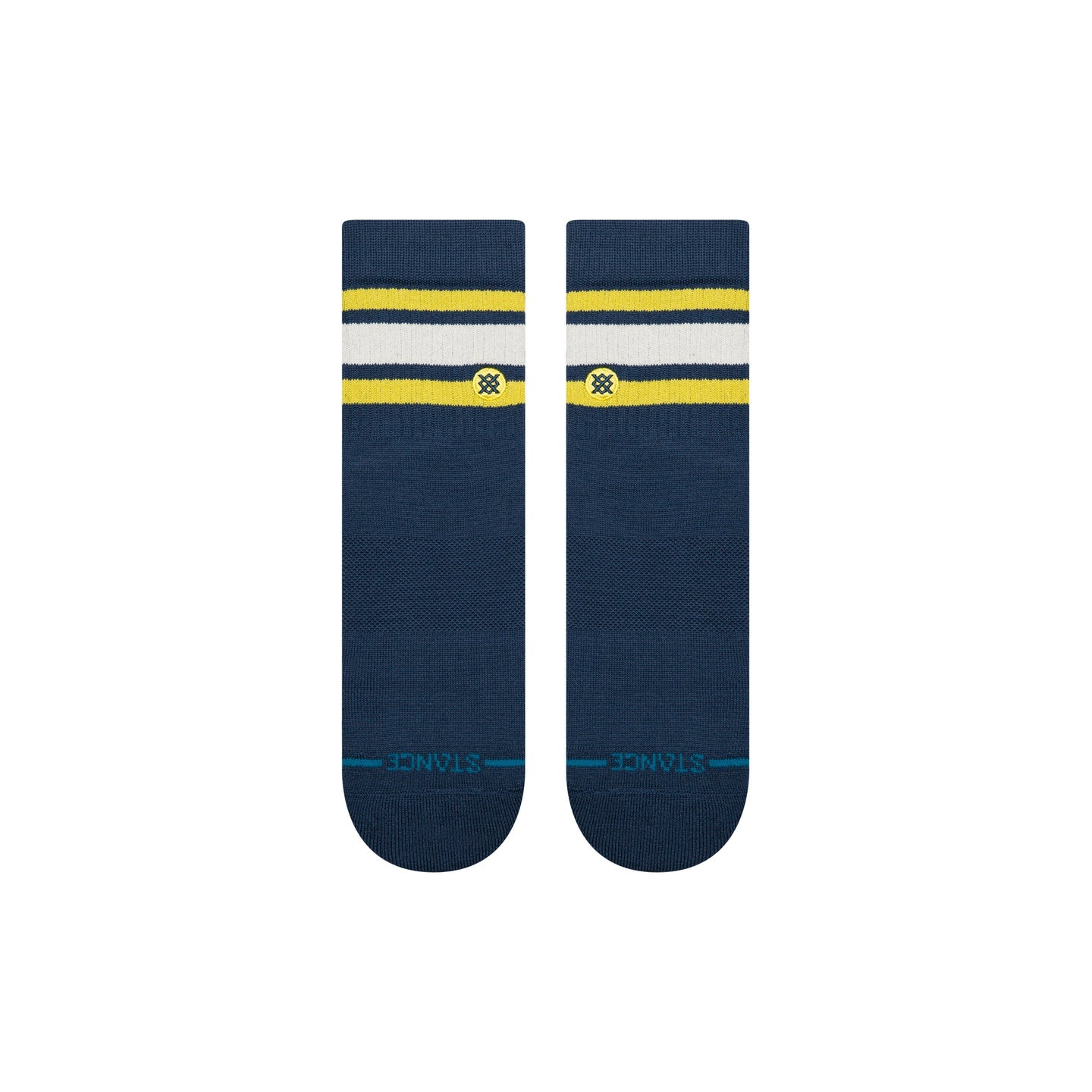 STANCE SOCKS BOTD QUARTER DEEP TEAL - The Drive Skateboard Shop